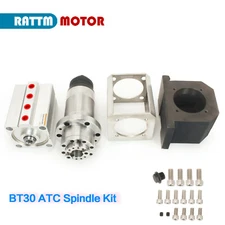 BT30 ATC Mechanical Spindle tool changer Air Pneumatic Boost Cylinder power head