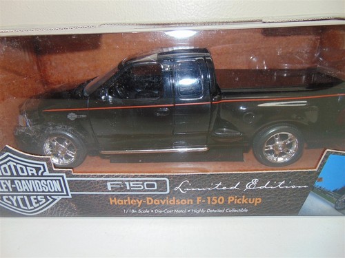 Ertl Collectibles American Muscle 2001 Harley Davidson F-150 Pick-up-1:18-NISB - Picture 2 of 11