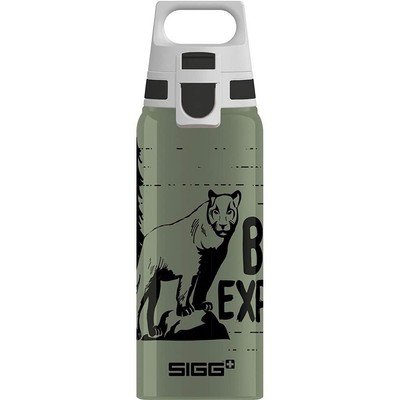 SIGG Kinder Trinkflasche WMB ONE Brave Lion 0,6L Alu Kinderflasche auslaufsicher