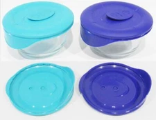 8200 PYREX PRO Storage 1.67 Cup Dish & Vented Cover **Choose: TURQUOISE or BLUE
