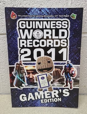 Guinness world records 2011, Gamers's edition, 2011 PB book
