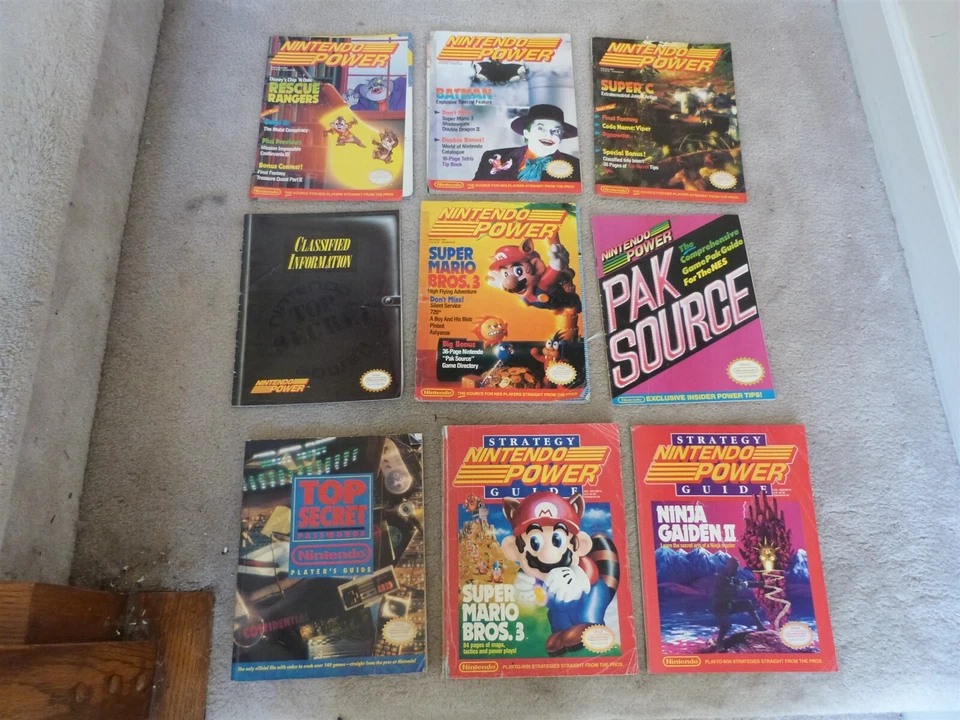 Nintendo Power Magazine Strategy Guide Super Mario Bros 3 Ninja Gaiden II y más Foto 2 de 4