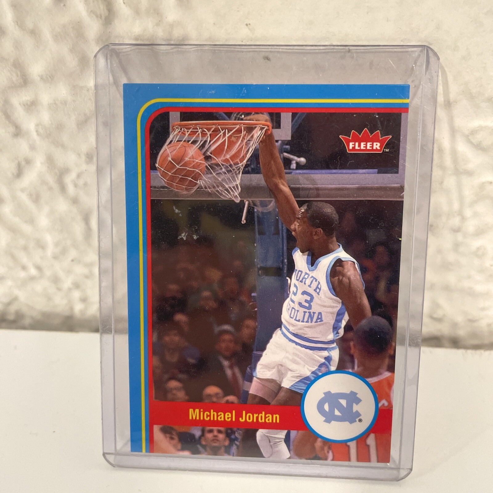 2012-13 Fleer Retro #1 Michael Jordan North Carolina Tar Heels