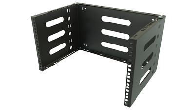 19 zoll 6HE 330mm Schwarz Wandmontage Netzwerk Rack Halter, Patch Panel, Switch