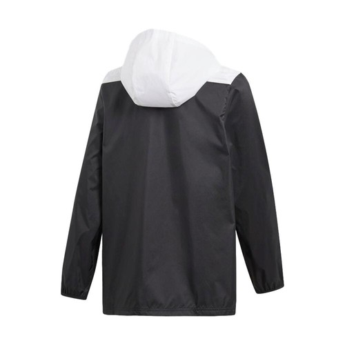 NWT Adidas Youth TIRO 19 AFS FZ Training Black Windbreaker Kid Jackets DY0100 - Picture 5 of 5
