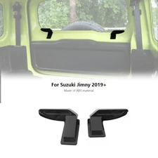 Black Inner Rear door glass heating line Cover Fit Suzuki Jimny Accessories