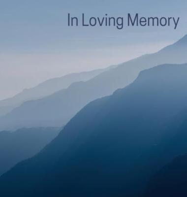 Memorial Guest Book (Hardback Cover): Memory Book, Comments Book, Condolenc...