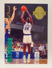 1993 Classic Four Sport Colle. Jamal Mashburn Limited Rookie Basketball Card LP4