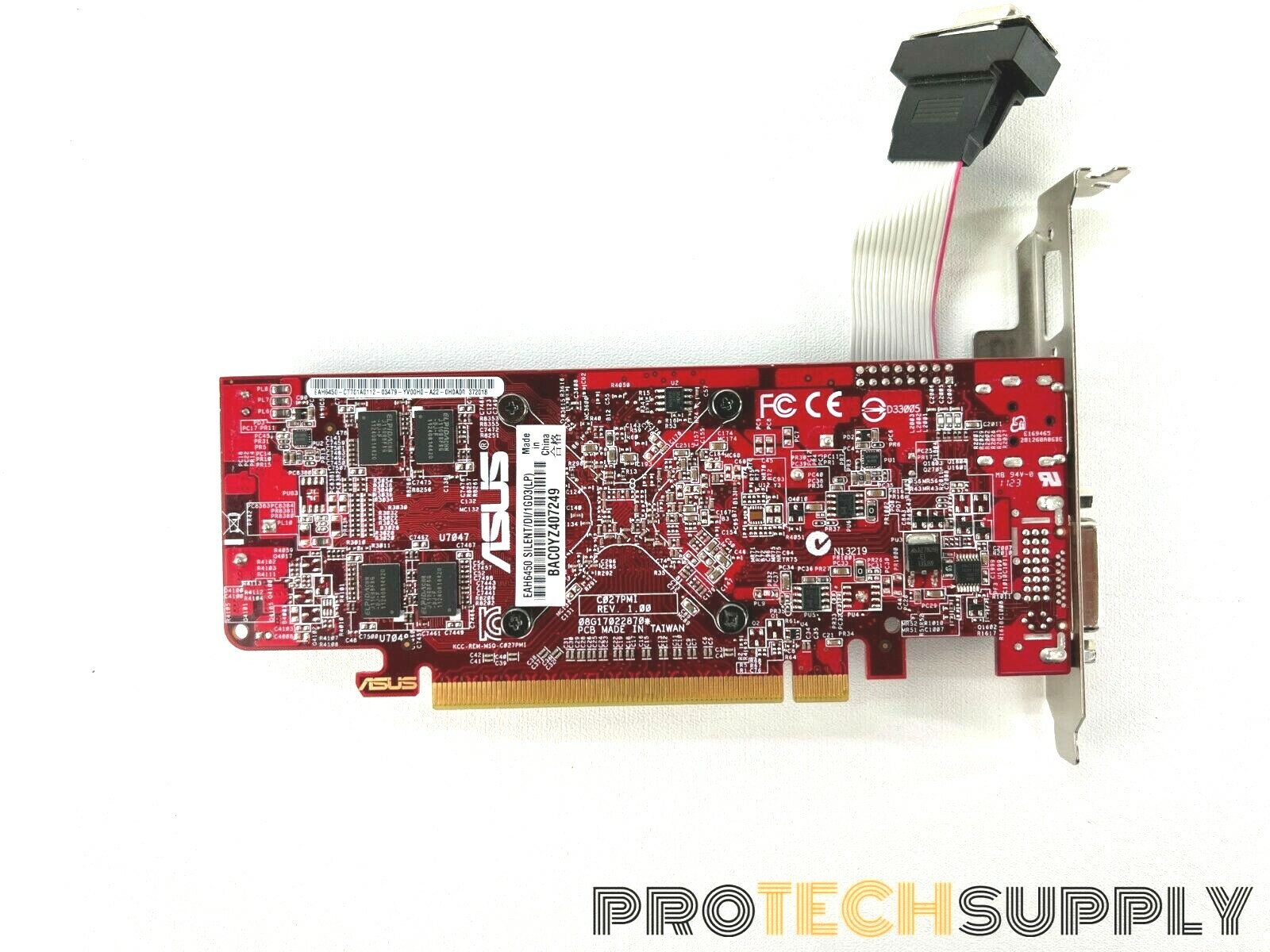 Asus EAH6450 SILENT/DI/1GD3(LP) Radeon HD6450 1Gb DDR3 Video Card w ...