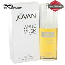 JOVAN WHITE MUSK Cologne 3 oz EDC Spray for Men by Jovan