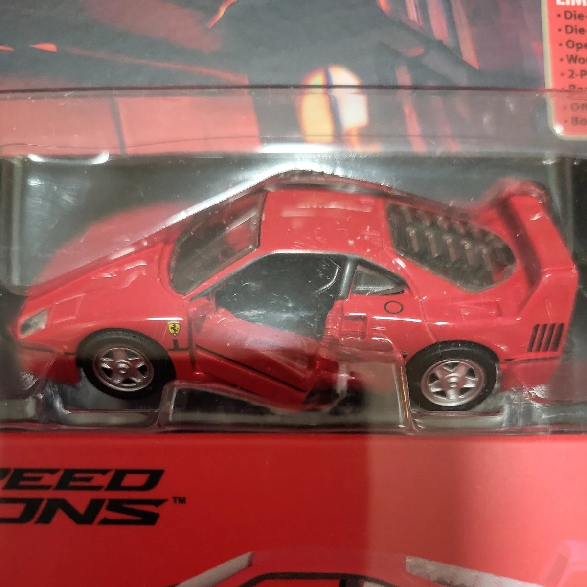 Maisto Ferrari F40 1:64 Red Diecast Model Car Speed Icons