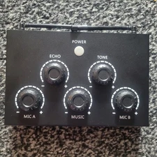 Portable Microphone Mixer