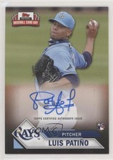 2021 Topps National Baseball Card Day /600 Luis Patino #AC-LP Rookie Auto RC s7f. rookie card picture