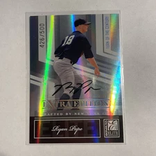 2007 Donruss Elite Extra Edition Turn of the Century Signatures Ryan Pope Auto
