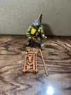 Vintage TMNT 1988 Donatello Figure COMPLETE Playmates HARD HEAD Turtles