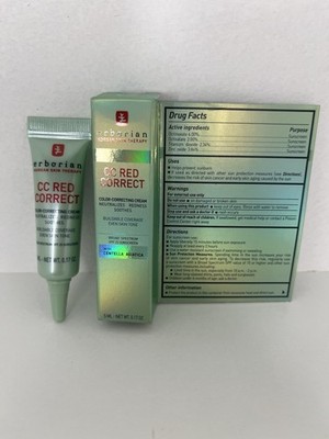 Erborian CC Red Correct Automatic Perfector Soothing Effect SPF 25 .17oz/5mL