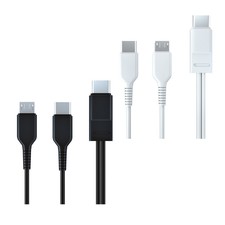 Multifunction 2 in 1 Charging Cable USB C to Type C Micro USB Charging Cable
