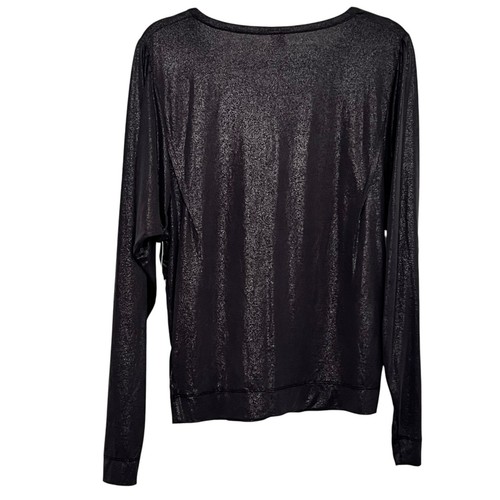 Camisa We The Free Tuxy Vibes Metálica Cuello en V Manga Larga Gris Oscuro Gancho Ojo S - Imagen 2 de 8