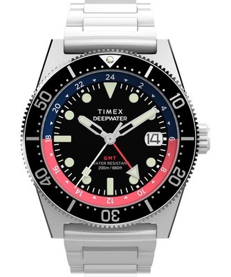Timex Deep Water Reef Silber Herren Armbanduhr TW2W95300