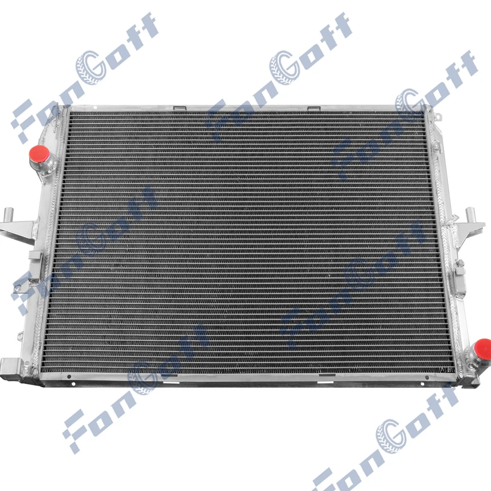 Radiador de 2 filas para Audi Q7 2007-15 2003-2010 Porsche Cayenne 2004-10 VW Touareg Foto 2 de 4