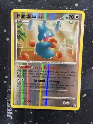Munchlax Rising Rivals 70/111 Reverse Holo Pokemon TC | eBay