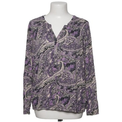 Soyaconcept, Bluse, Größe: L, Lila/Schwarz/Beige, Paisley, Damen #AFK