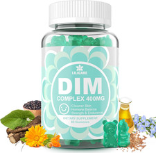 DIM Supplement 400mg, Estrogen Supplement, DIM Gummies for Men  Women