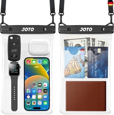 2 Stück Groß Wasserdicht Handytasche Handyhülle, Waterproof Phone Case Unterwass