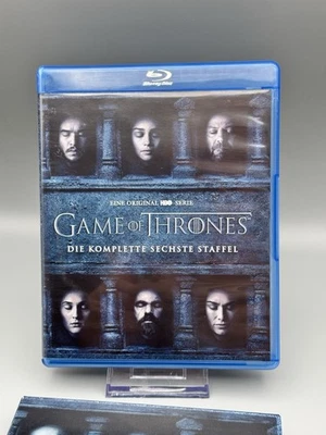 Game of Thrones Die komplette Staffel 6 Blu Ray Box Set Schuber GoT 4 Discs - Bild 1 von 4