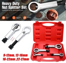 9-27mm Nut Splitter Breaker Set Nut Remover Extractor Adjustable Cracker Tools 9-27mm Nut Splitter Breaker Set Nut Remover Extractor Adjustable Cracker Tools