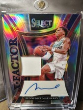 2024-25 Panini Select - X-Factor Signatures Bennedict Mathurin #XMS-8 /199 Auto
