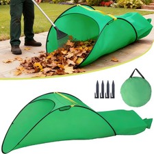 70 Gallons Portable Leaf Collector Pop Up Bag Container Leaves Grass Lawn Trash