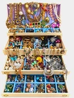 New ListingVintage Costume Jewelry. 270 + Pieces , signed and unsigned  , Trifari ,coro +