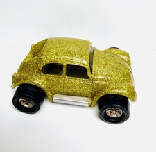 TONKA 70s Mini Totes Volkswagen VW Beetle Bug Antifreeze Lime USA Made Vintage