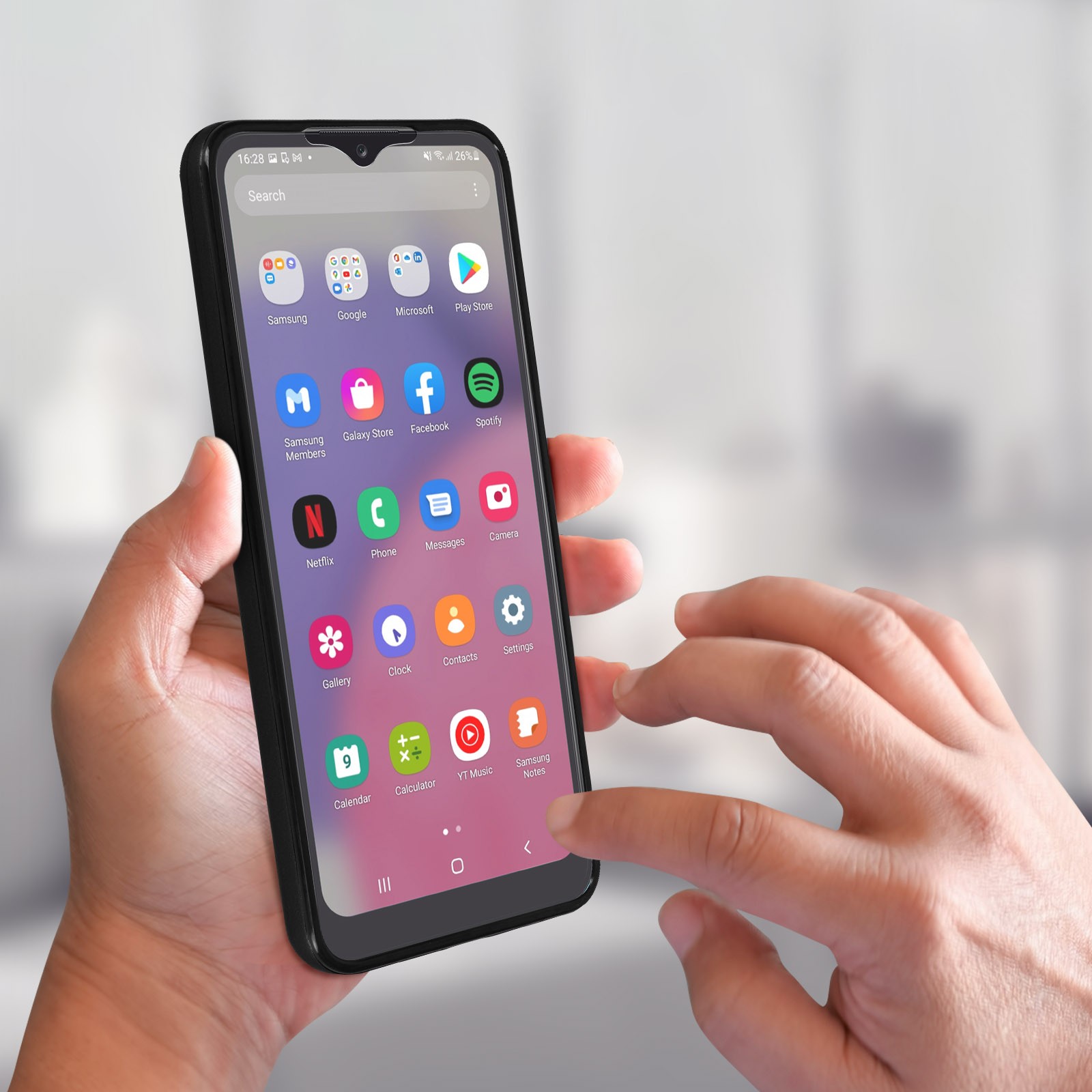Coque 360 pour Galaxy A03s avant flexible et arriere rigide