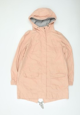 Marine Layer Damen Rosa Parka Jacke mit Kapuze Gr. M Polyester Nylon