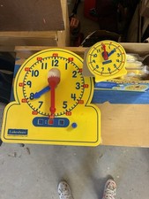 Lakeshore Clock Large Teacher Clock And 5 Student Clocks
