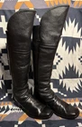 CABoots Civil War  Cavalry Civil/Indian War Boots Leather Used - Stovepipe 11.5