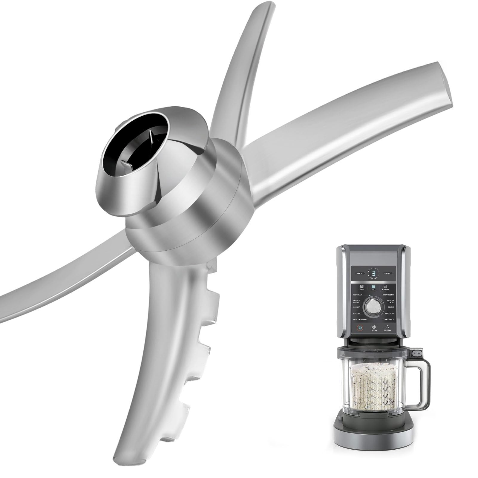 Replacement Paddle for Ninja Creami NC501 Series Ice Cream Makers