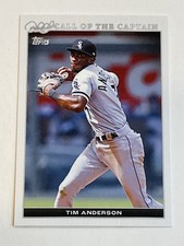 2022 Topps x Call of the Captain Baseball #6 - Tim Anderson - Chicago White Sox