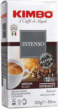 Kimbo Intenso Ground Coffee 250g Italian Medium Roast Naples Blend Full Body Ric 34.48 per kilo