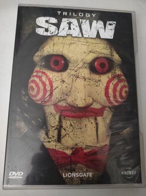 Saw Trilogy DVD , 3 Filme , kult , Horror , Thriller, Tobin Bell , FSK 18