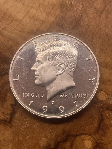 1997 -S Kennedy half dollar Gem DCAM Proof 90% Silver