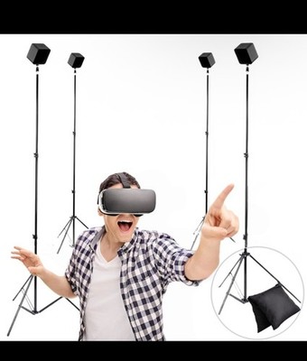 4 PACK Skywin VR Tripod Stand Compatible with SteamVR Base Station 2.0