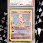 Pokémon TCG Mewtwo Base Set Shadowless Holo 10/102 PSA 4 1999