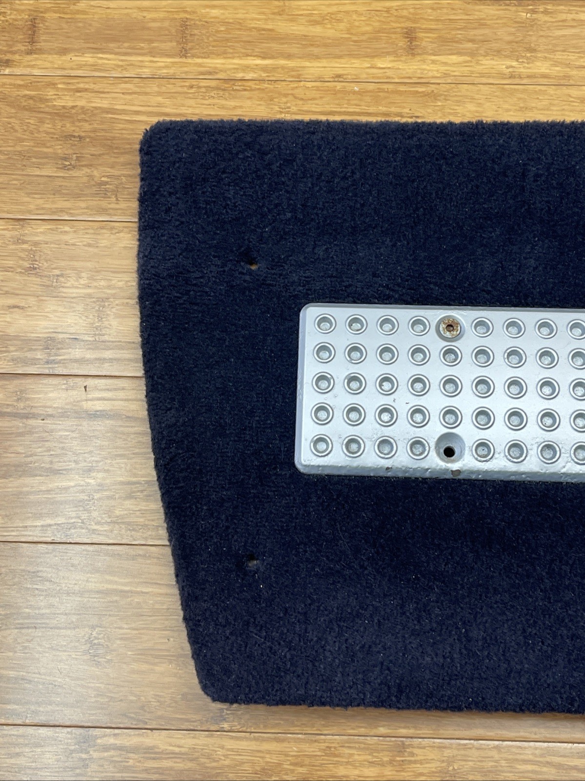 2017-2024 Ferrari Portofino F164 Right Floor Foot Rest Carpet Rug Blue OEM *NOTE