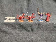 1979-91 Vintage D D Metal Figures Ral Partha Dungeons and Dragons Lot Of 5