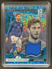 2016-17 Spectra Andrea Ranocchia Jersey Neon Blue #20/75 Italy