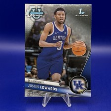 2023-24 Bowman U Chrome Basketball Justin Edwards 1st Bowman #46 76ers