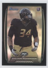 2013 Bowman Black Rainbow Foil Sheldon Richardson #133 x9h